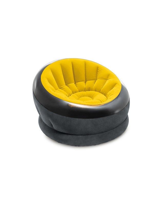 Intex 68582 Надувное кресло 112х109х69см ‘’Empire’’ 3 цвета