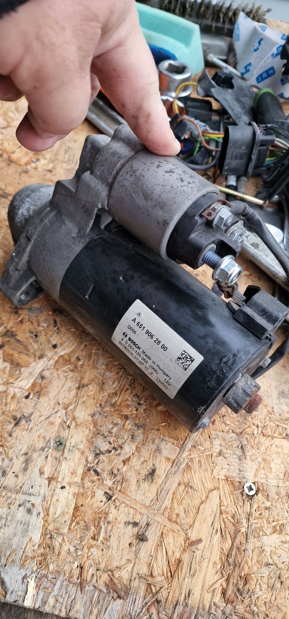 Electromotor Mercedes OM 651 w212 e class  și c class w204