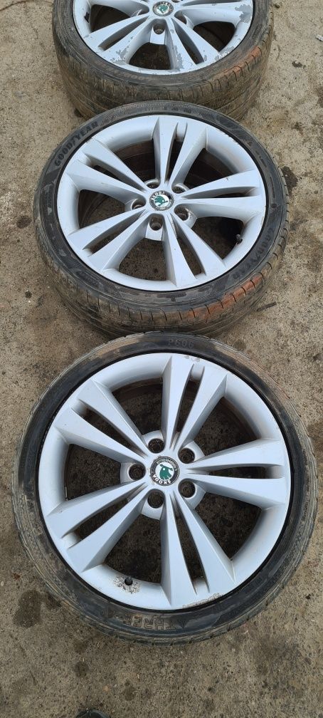 Jante roti R18 Skoda Octavia 2 VRS originale 225/40r18 et51