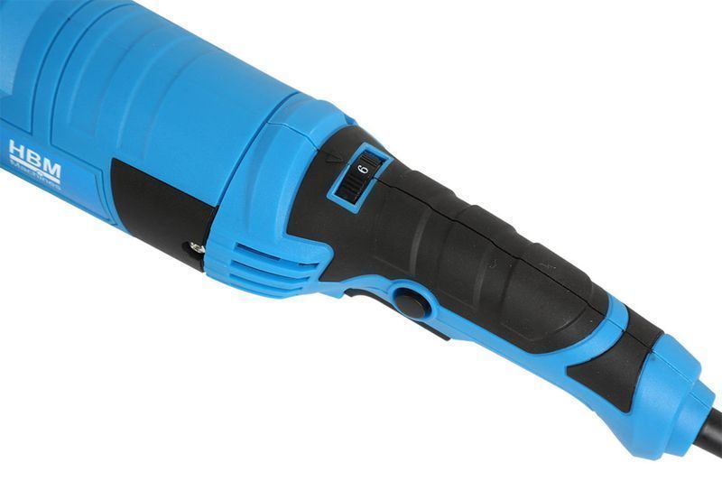 Машина за шлайфане и полиране 180 мм 1200w hbm
