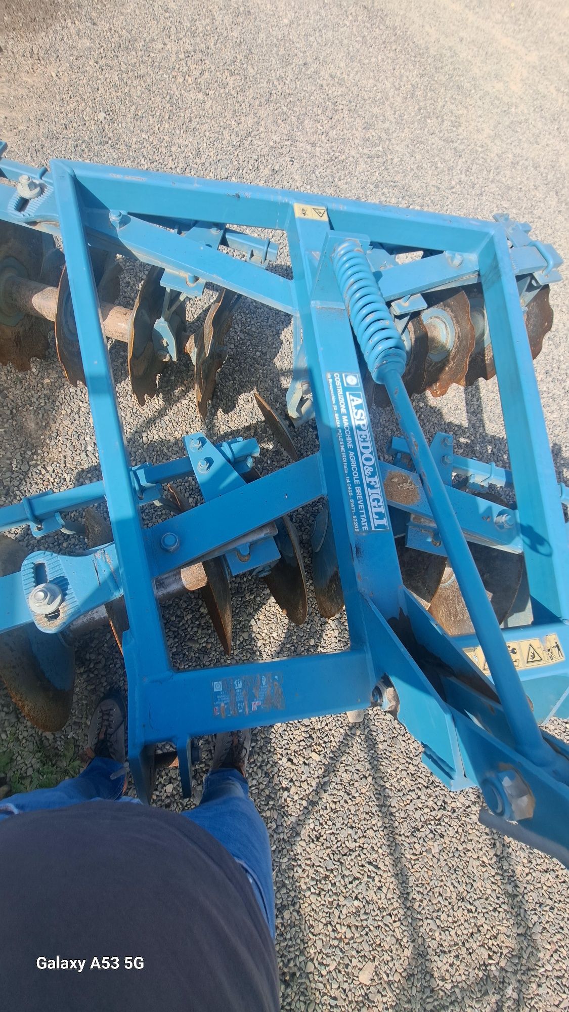 Vand disc agricol aspedo cu 20 de talere