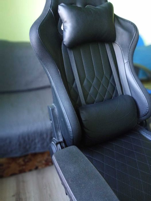 Геймърски Стол Кожен, Светещ "Legend"