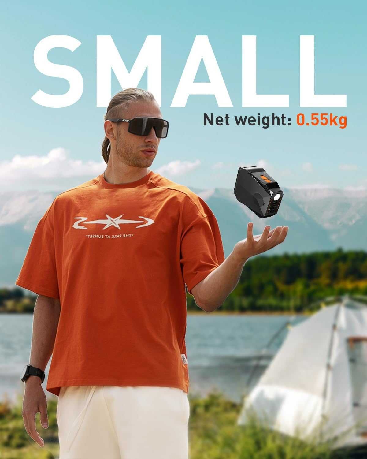 Външна батерия GICLE 4000mAh за електрическа SUP помпа, до 150W