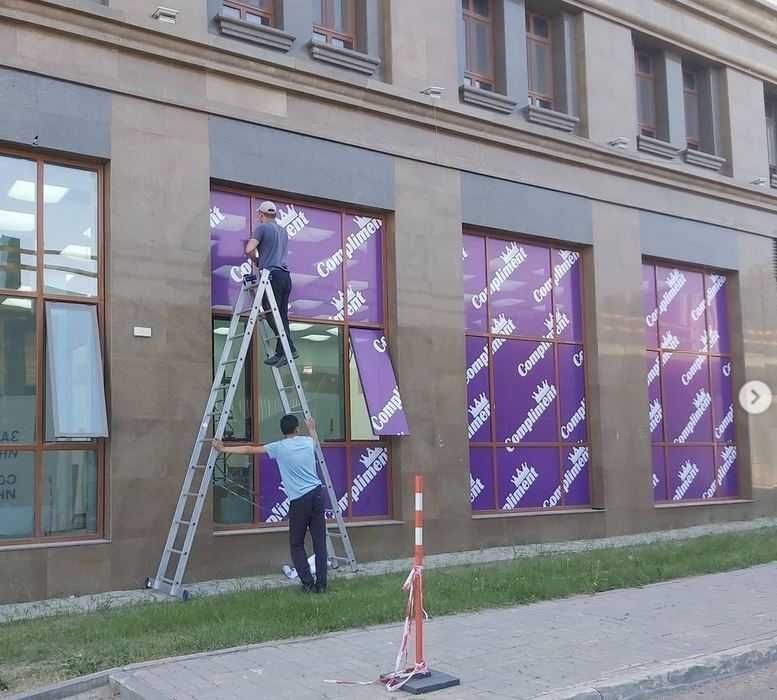 Разработка и печать баннеров, Замер, Установка, Доставка! по акции!