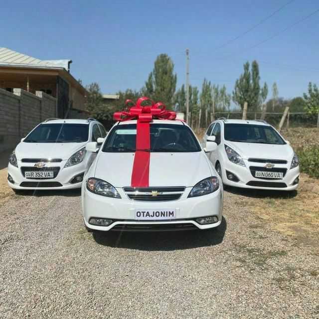 AvtoBantik moshinaga, аренда, надпись бор , лента кизил