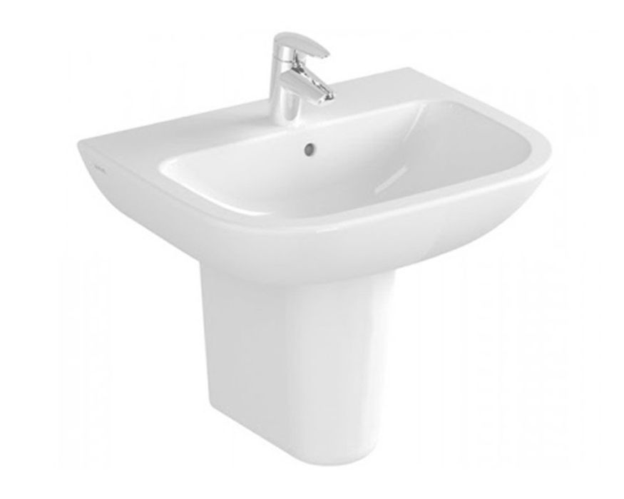 1 раковина подвесная со смесителем