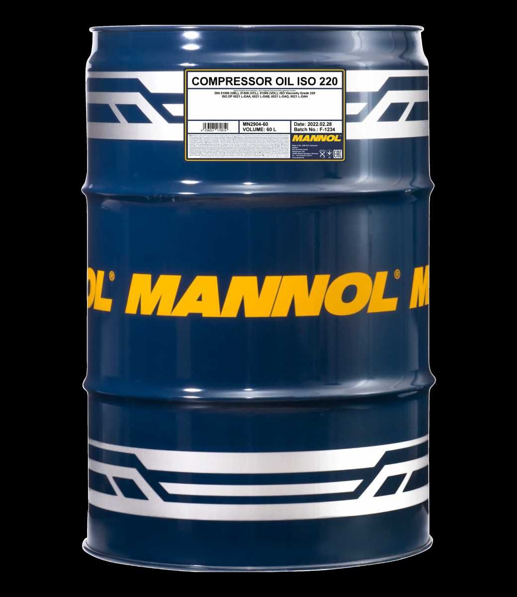 Компрессорное масло MANNOL Compressor Oil ISO 220