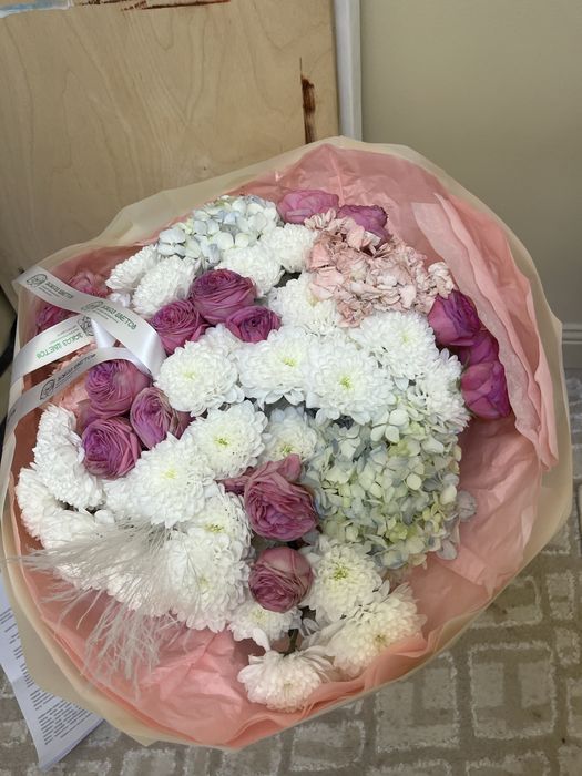 Цыеты букет свежий