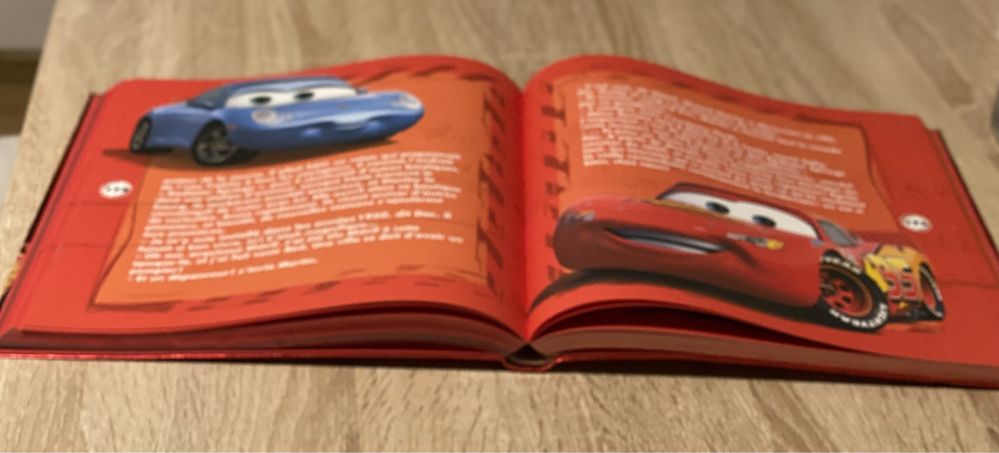 Carte “Cars” Disney-Pixar- limba franceza