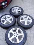 4jante 5x112 R17 w  tiguan anvelope iarna 215/60/17 7.5mm dot 2022