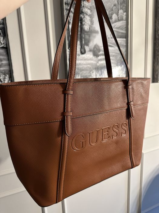 Poseta de piele GUESS
