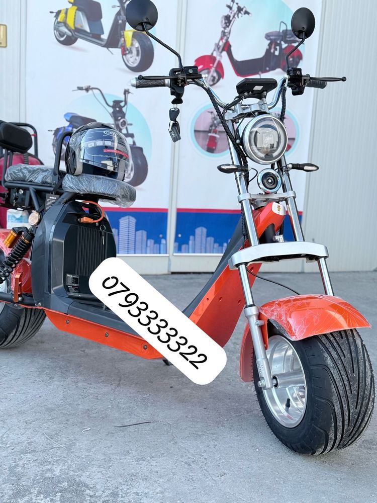 Scuter electric nou sigilat cu civ