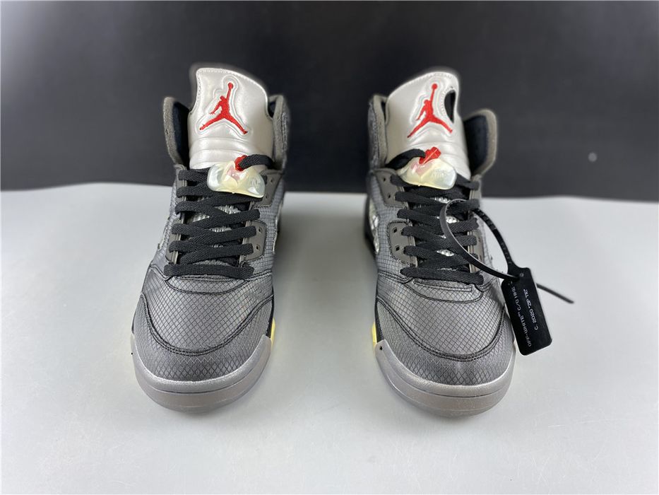 Air Jordan 5 x Off-White Muslin