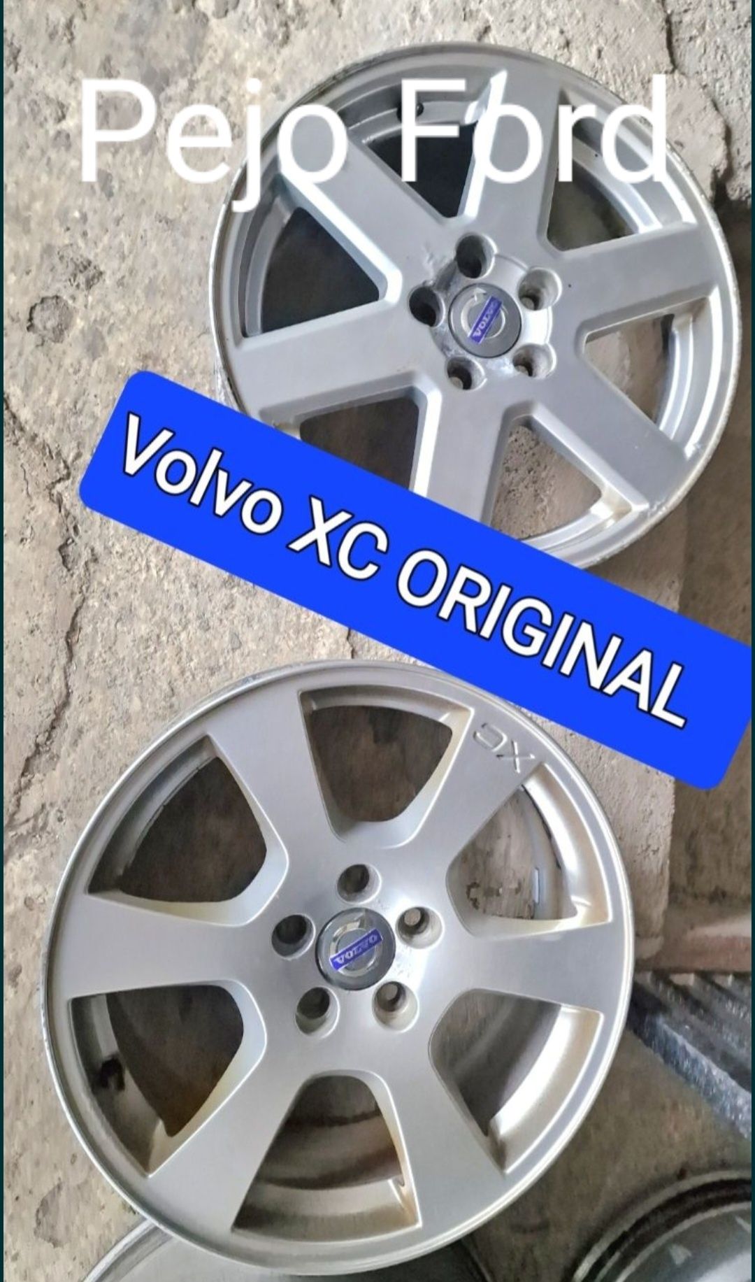 VOLVO Ford Pejo 5x108 Volvo XC Original 17 цола 2 комплекта Замъка Ямб