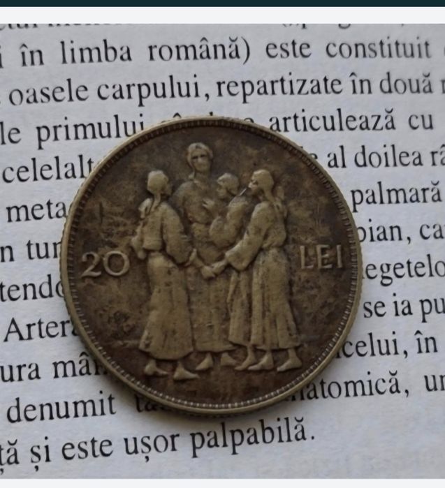 Moneda rara 30 lei 1930,hora