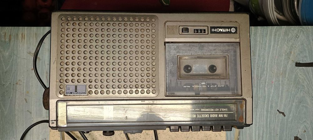 hitachi хитачи касетофон