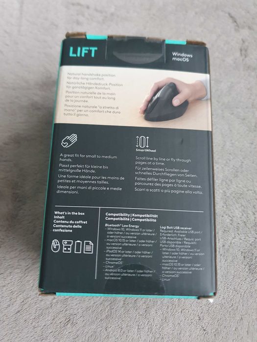 Mouse Logitech Lift Nou Sigilat