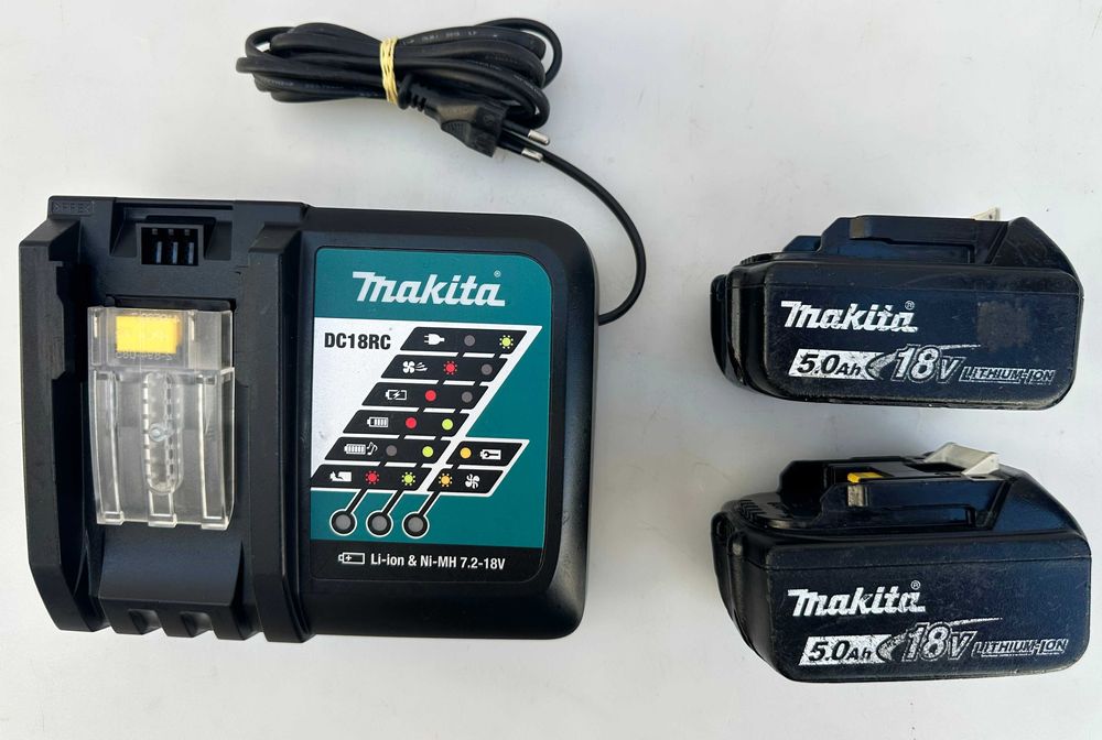 Makita DHR243 - Безчетков акумулаторен перфоратор 2x18V 5.0Ah 2024г.