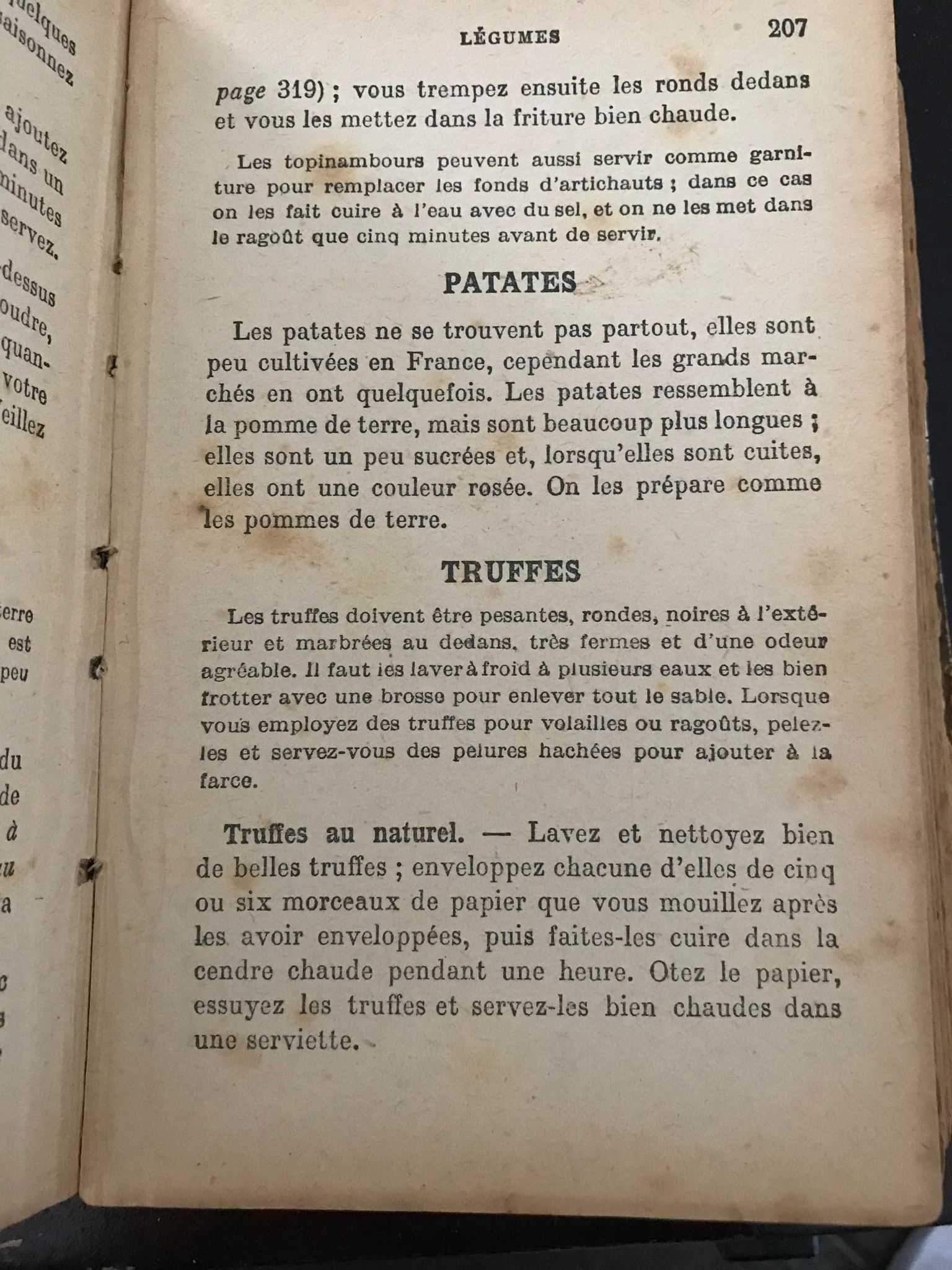 carte de bucate veche in limba franceza