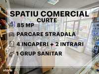 Spatiu Comercial Stradal, 85 mp, curte, 4 incaperi, 2 intrari |VIDEO