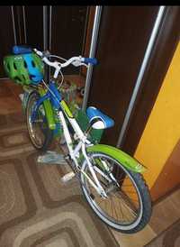 Детски велосипед Drag 18 с помощни колела и каска