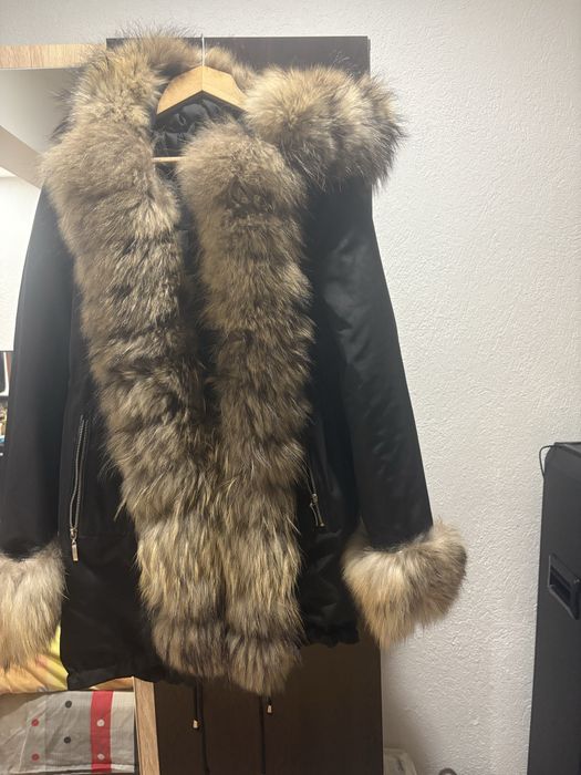 Естествена парка с естествен пух