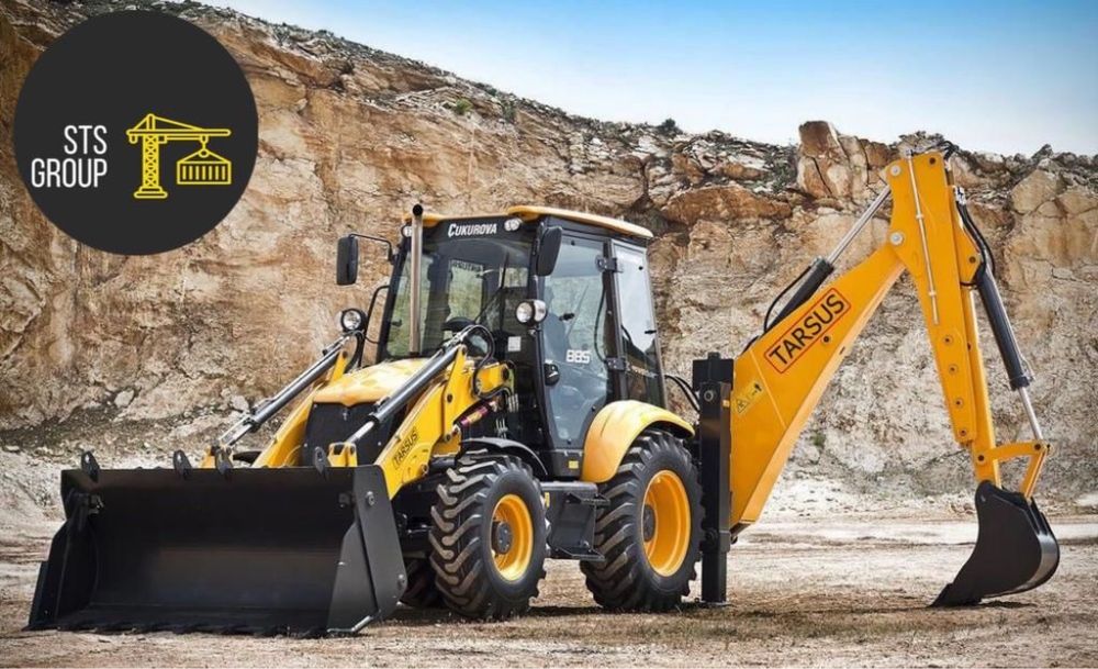 Аренда экскаватора погрузчика, петушок, 3в1, ямобур, гидромолот, ковш