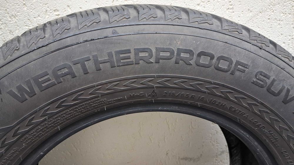 Vand 3 anvelope Nokian Weatherproof de iarna 215 65 16 an 2019