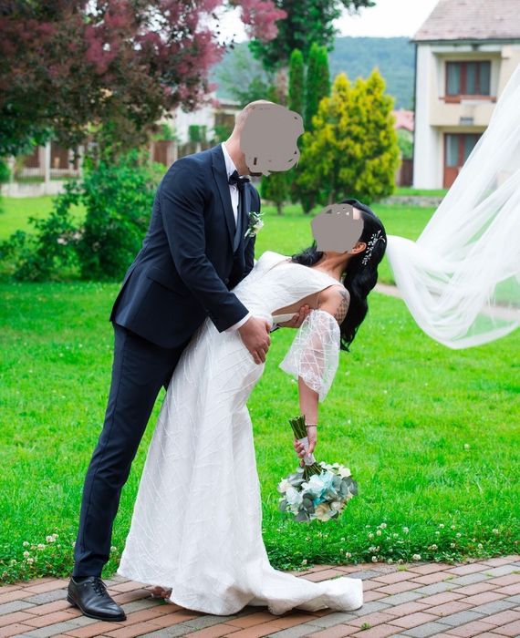 Rochie de mireasa tip sirena XS-S (Just Bride)