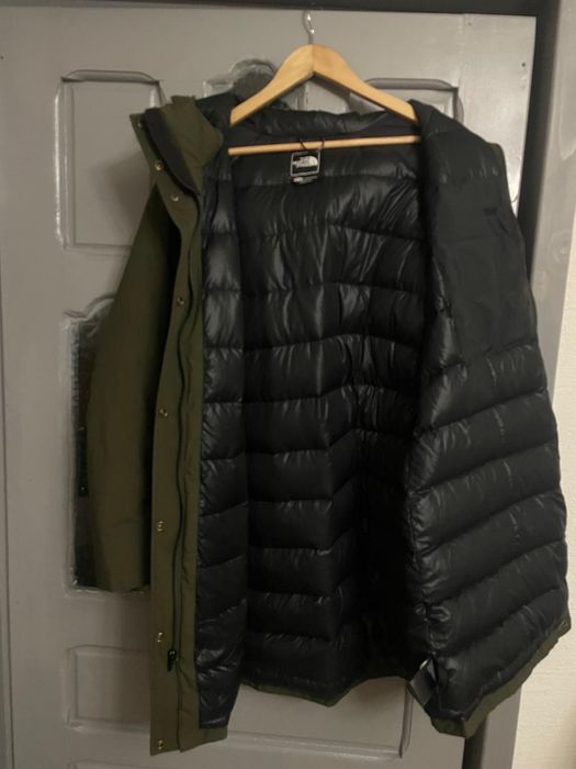 The north face  down green forest marimea XL dama primavara toamna