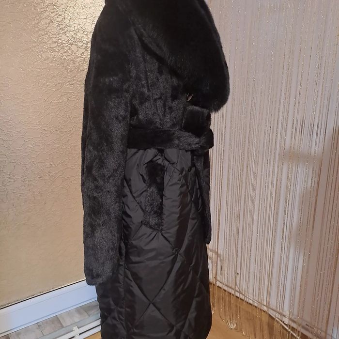 Haină de fâș cu Alcantara
