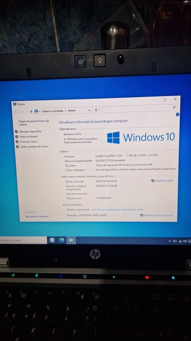 laptop hp elitebook 2540p i7 gen 1
