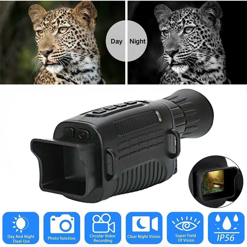 Monocular Night Vision pentru Vanatoare,Foto 24 MP, Full HD ,NV-660