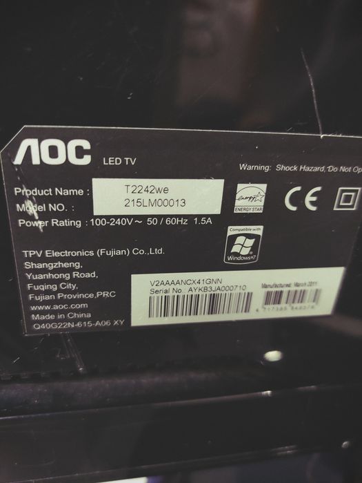 Продам монитор aoc