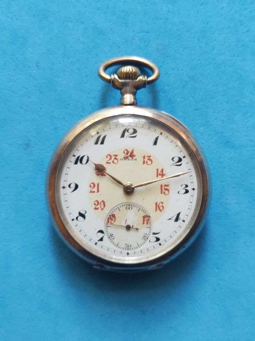 Шведски джобен часовник OMEGA