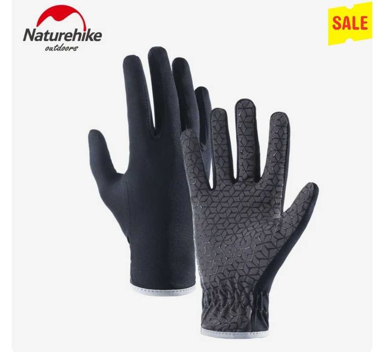 Качественные перчатки для бега и вело Naturehike