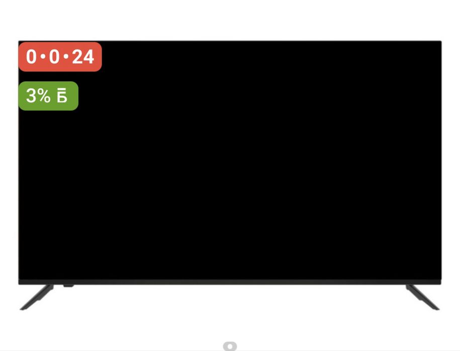 Телевизор LVG 43UD61 109 см черный