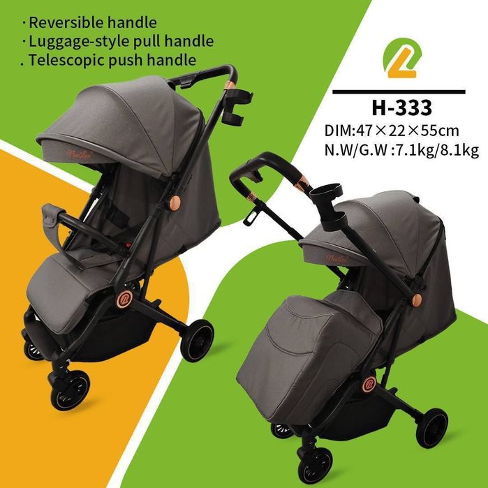 Новая прогулочная коляска чемодан