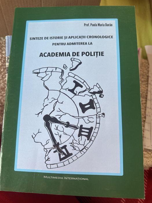Vând cărți pentru Admiterea la Academia de Poliție-noi nouțe