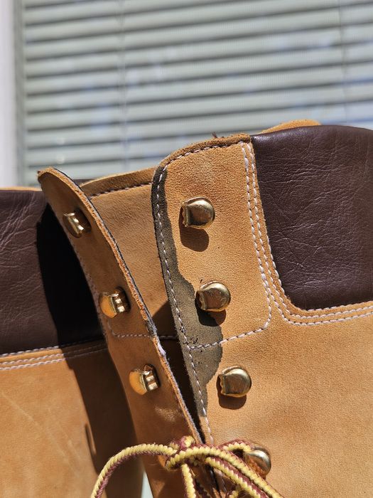Timberland високи ботуши от кожа N39