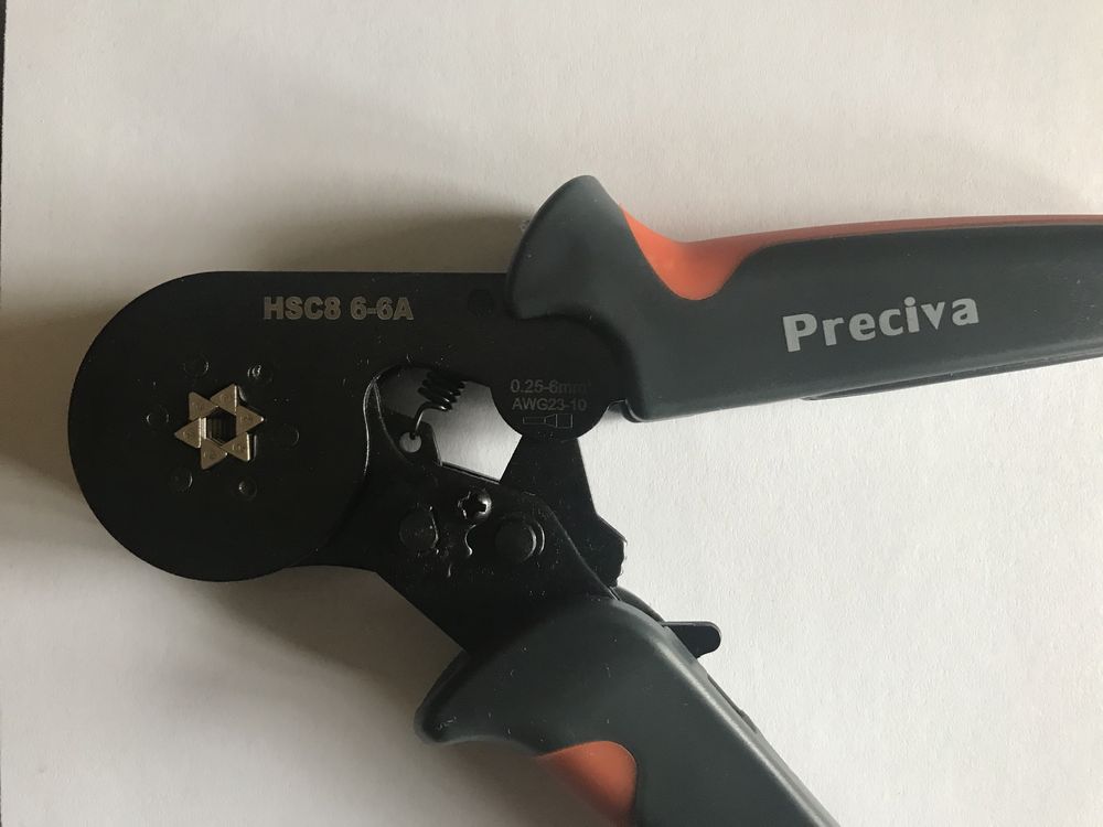 PRECIVA Hexagon 0.25-6mm - Cleste sertizat pini terminali & 1900 pini