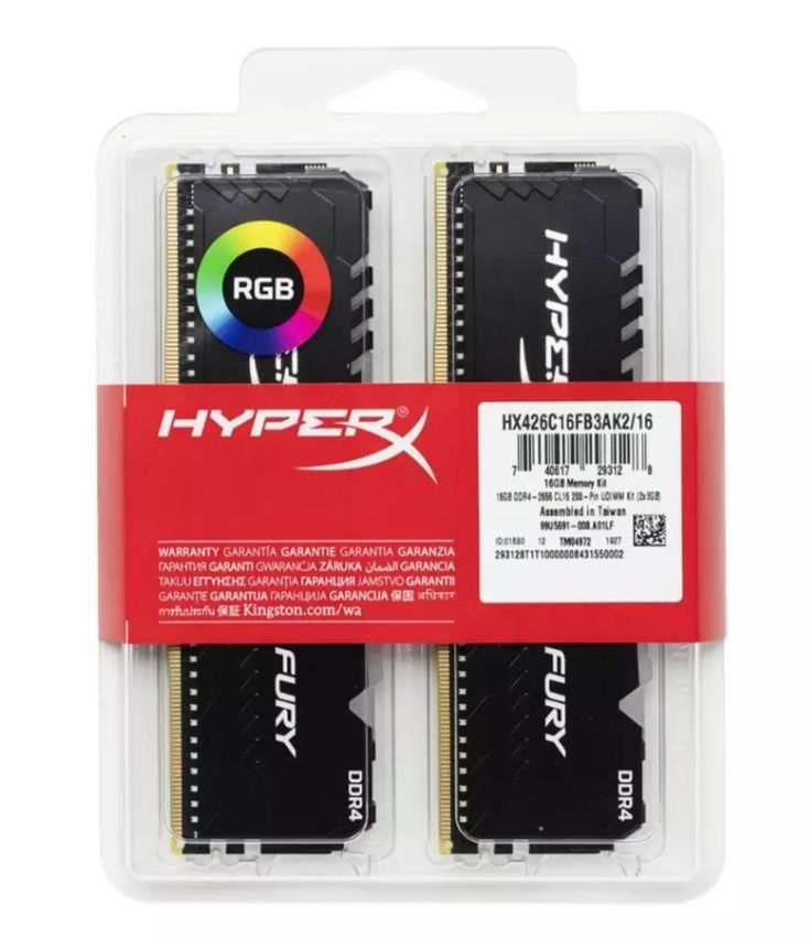 Ram памет Hyperx 2x8gb 3200Mhz