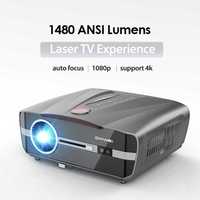 4K Лазерен LED Проектор с Android Bluetooth TV Smart Full HD 1080P