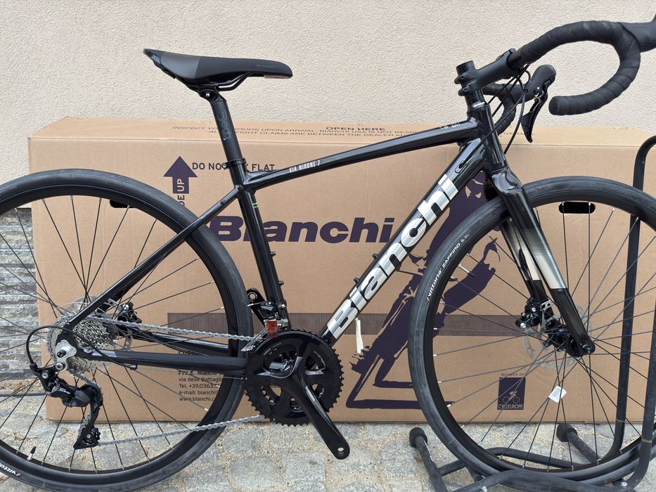 Чисто нови!Шосеен велосипед Bianchi Via Nirone 7 размер: 28/47см (М)