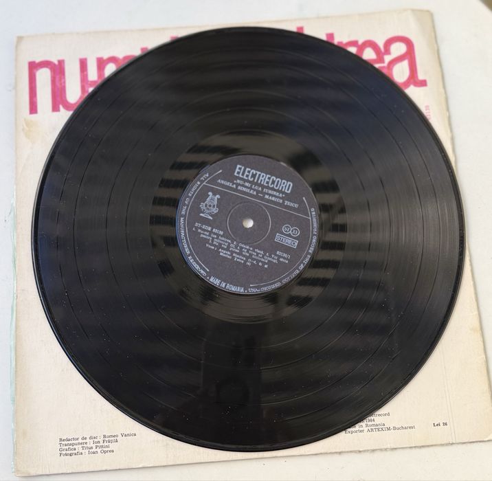 Vinil Angelea Similea si Marius Teicu - Electrecord