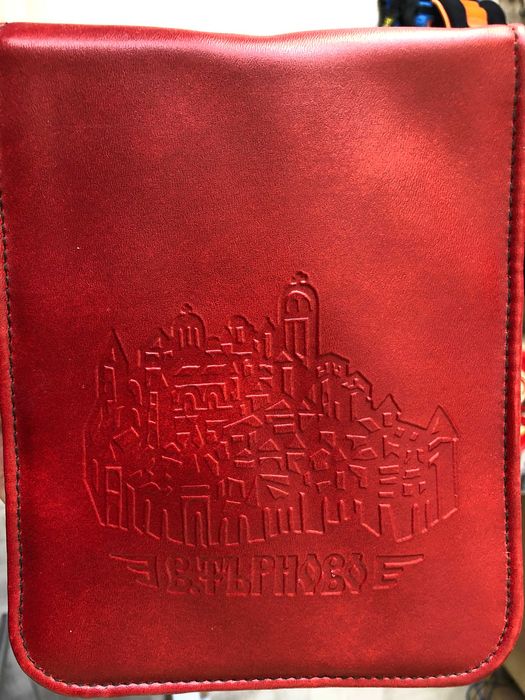 Несесер за Подарък В.Търново кожен винтидж колекционери запазен