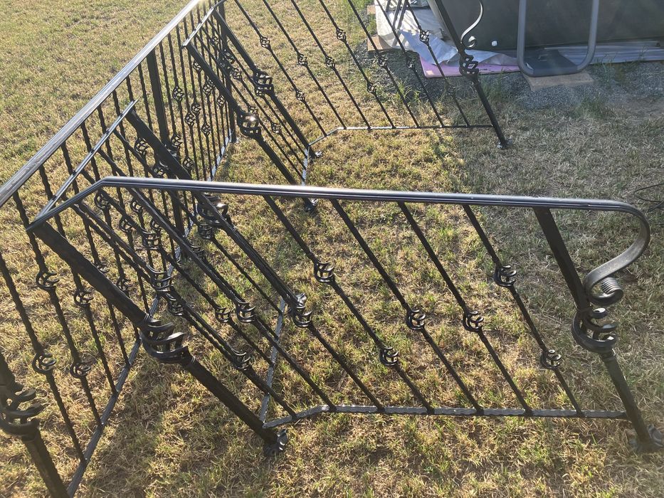 Balustrade scari terasa fier forjat