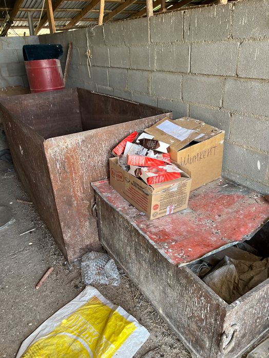 Металлические ящики