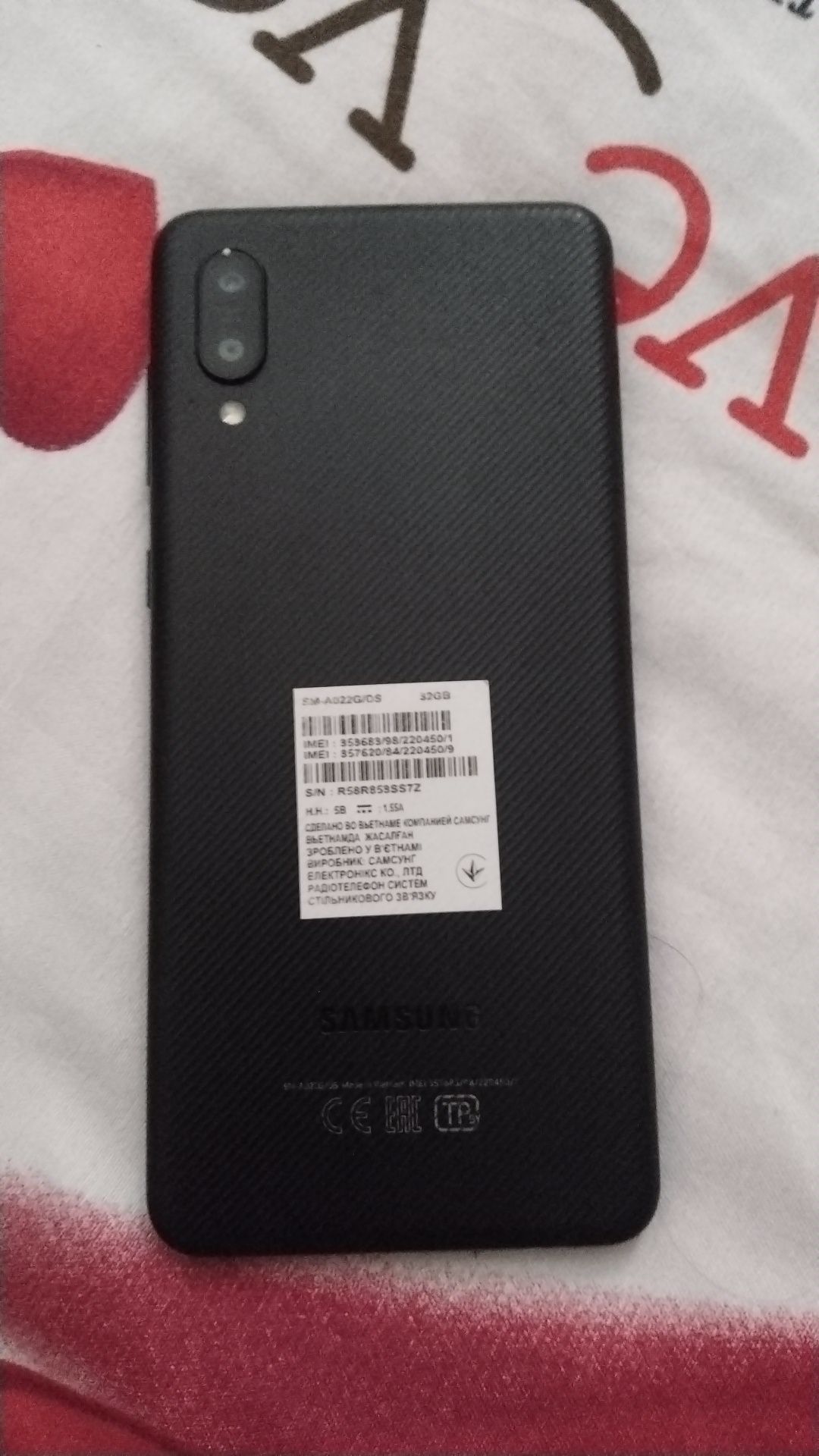 Samsung A02 sotiladi