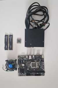 Componente PC - GIGABYTE, Intel i3, HyperX 8GB, Sursă Sirtec 450W